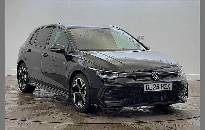 Black Used 2025 VW Golf VIII R-line Hatchback | £26,787 (A bit pricey) - Image 1/4