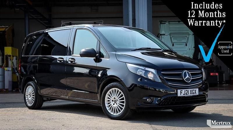 Black Used 2021 Mercedes Vito Premium MPV | £19,950 (Fair price) - Image 1/4