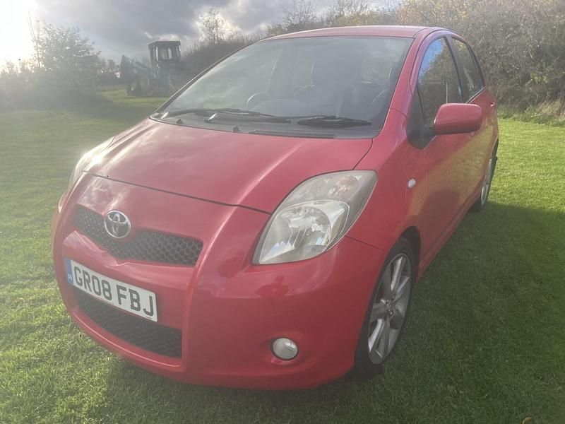 Used Toyota Yaris SR 2008 Red Hatchback