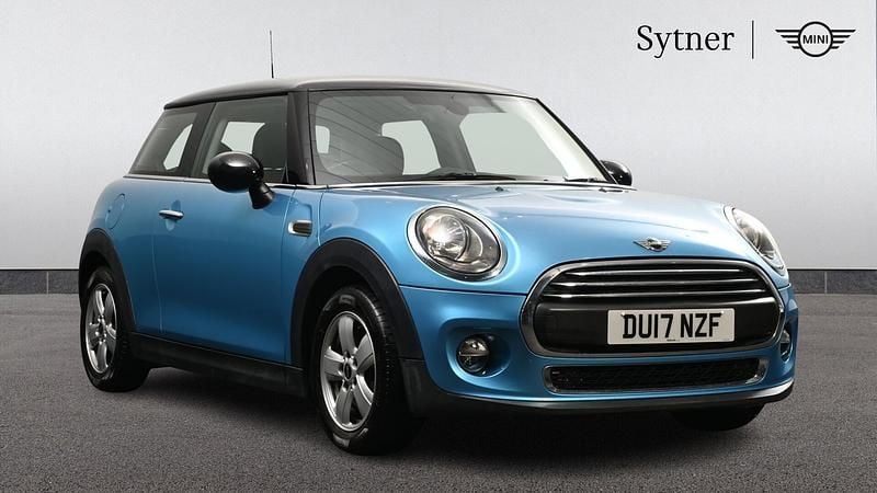 Used Mini ONE Hatch 102 HP (75 kW) 2017 Blue Hatchback