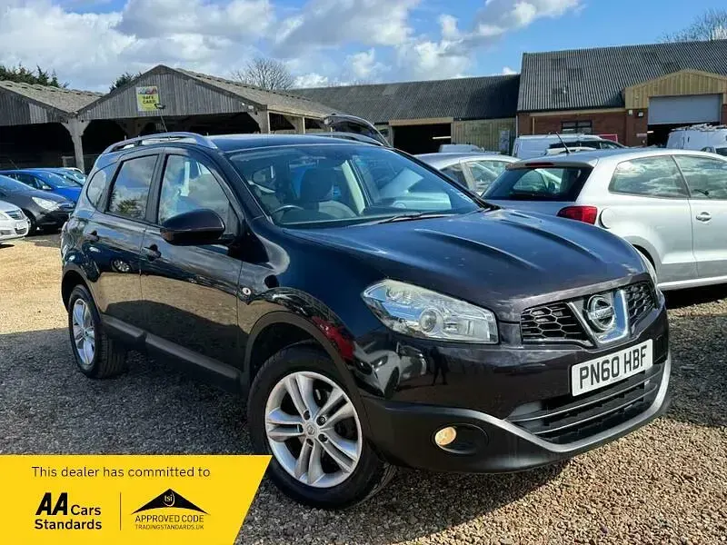 Used Nissan Qashqai +2 Acenta 2010 Black SUV