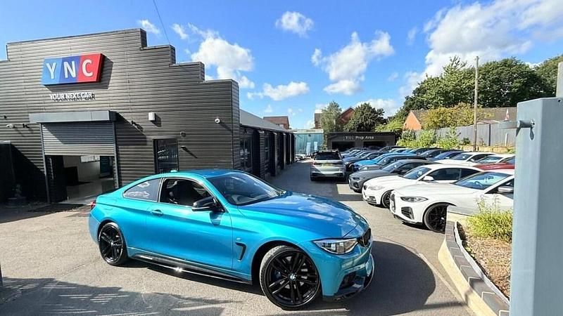 Blue Used 2019 BMW 420 M Sport Coupe | £16,991 (Expensive) - Image 1/4