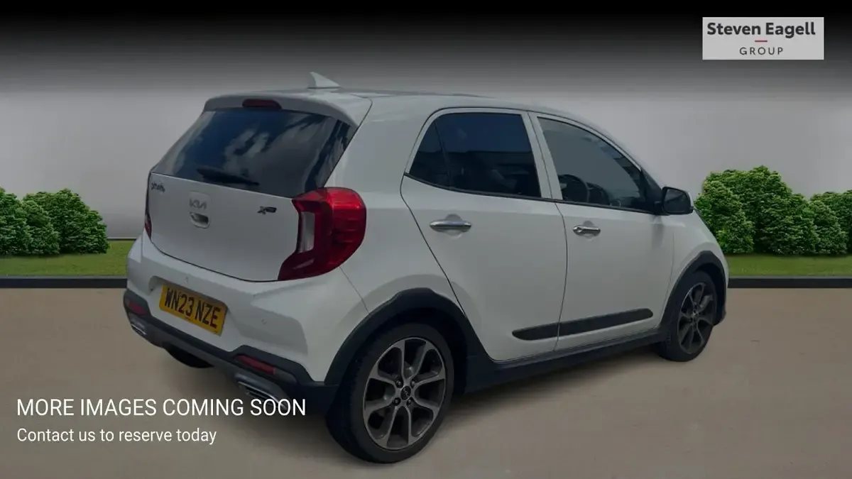 Used Kia Picanto X-Line 2023 White Hatchback