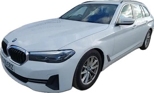 White Used 2020 BMW 530 Comfort Edition Estate | £14,995 - Image 1/4