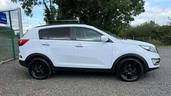 Used Kia Sportage 115 HP (84 kW) 2012 White SUV