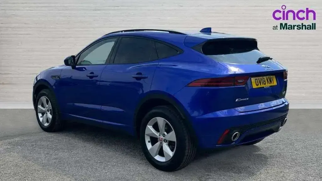 Used Jaguar E-Pace R-Dynamic 150 HP (110 kW) 2018 Blue SUV
