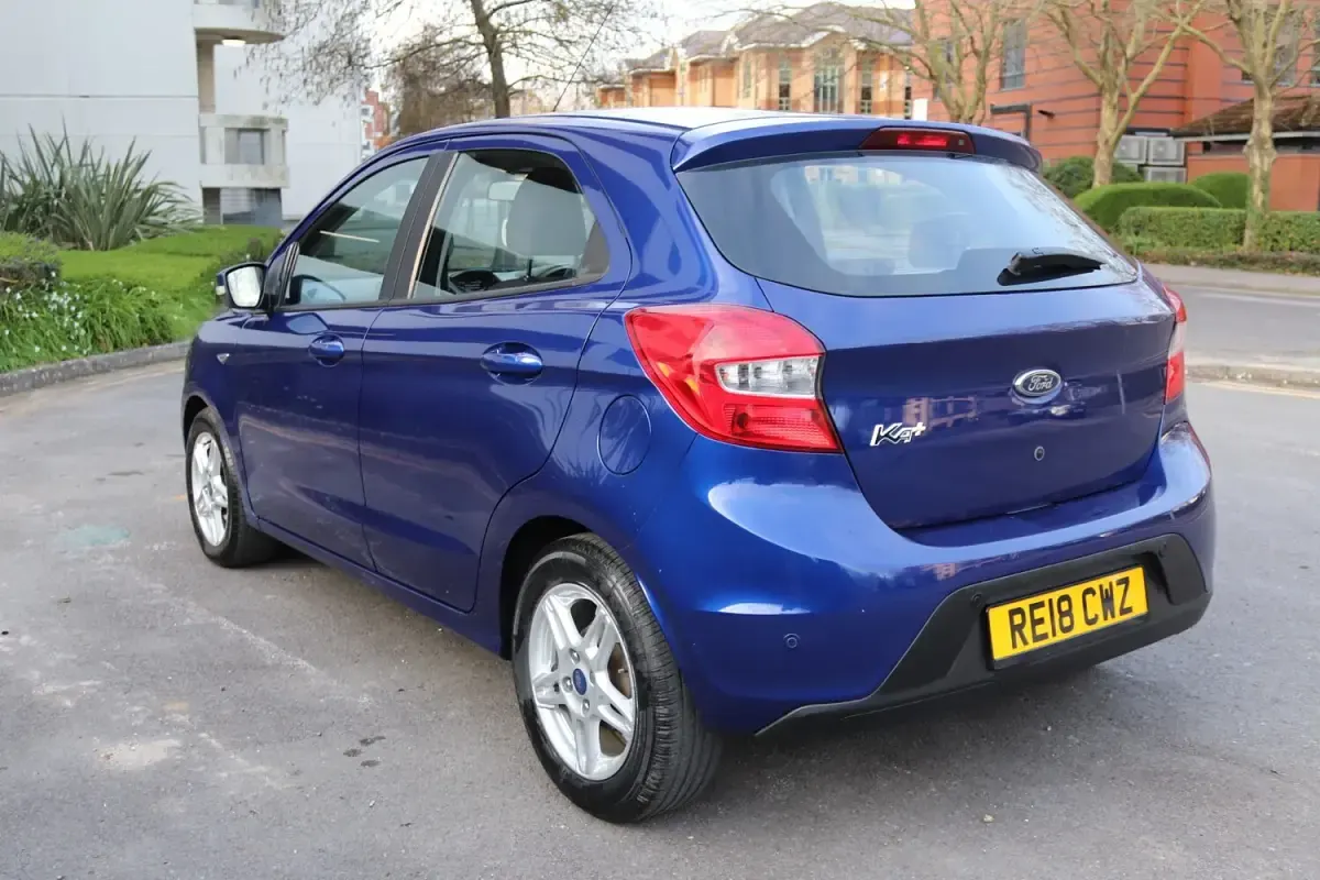 Used Ford Ka Plus Zetec 2018 Blue Hatchback