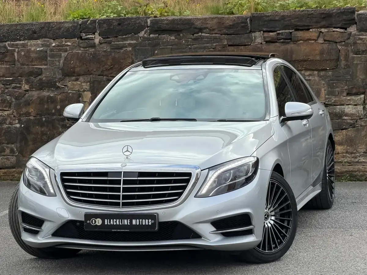 Used Mercedes S350 AMG line 258 HP (189 kW) 2016 Silver Sedan