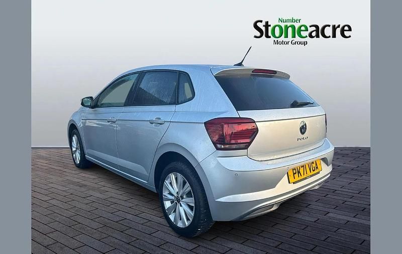Used VW Polo Match 95 HP (69 kW) 2021 Silver Hatchback