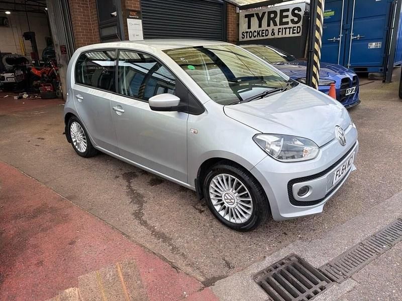 Used VW up! high up! 75 HP (55 kW) 2014 Silver Hatchback