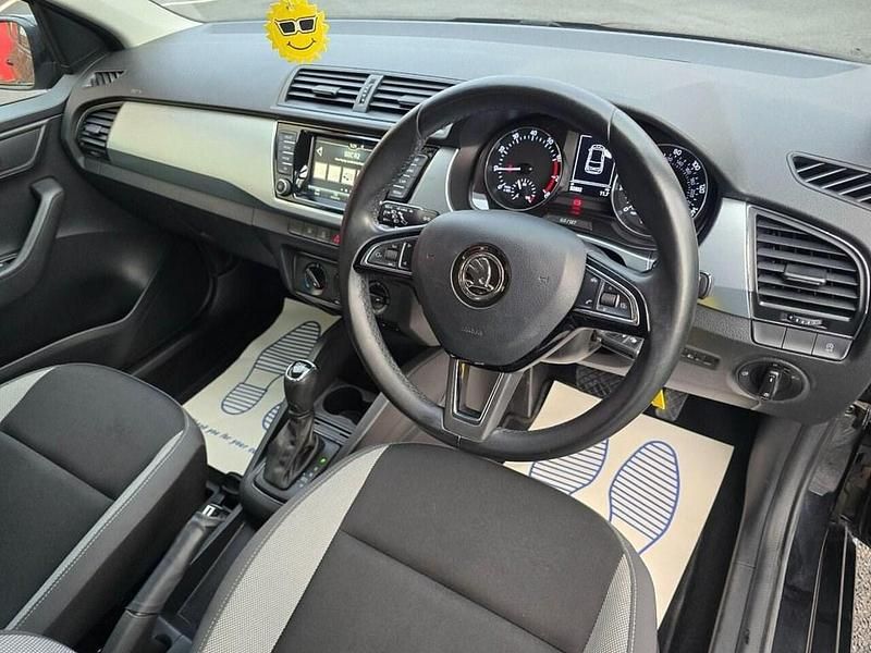 Used Skoda Fabia SE 110 HP (80 kW) 2017 Black Hatchback
