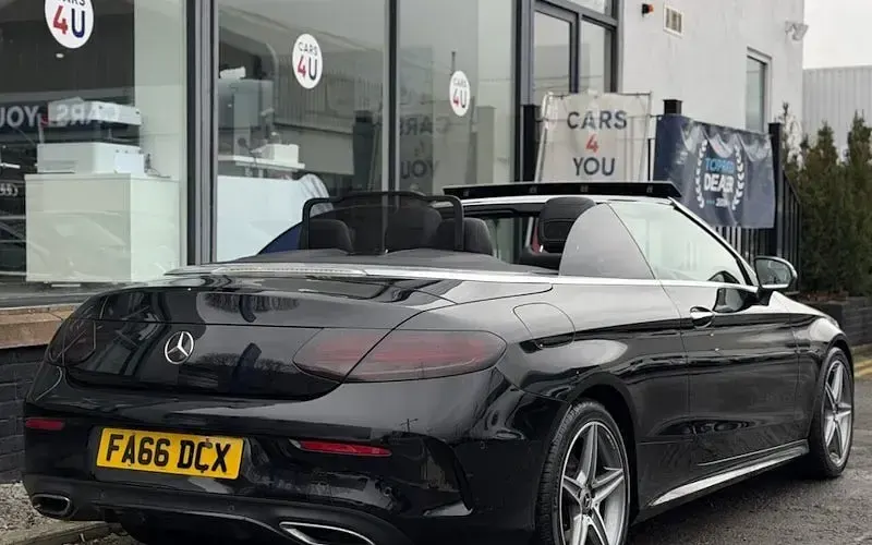 Used Mercedes C220 AMG line 170 HP (125 kW) 2018 Cabriolet