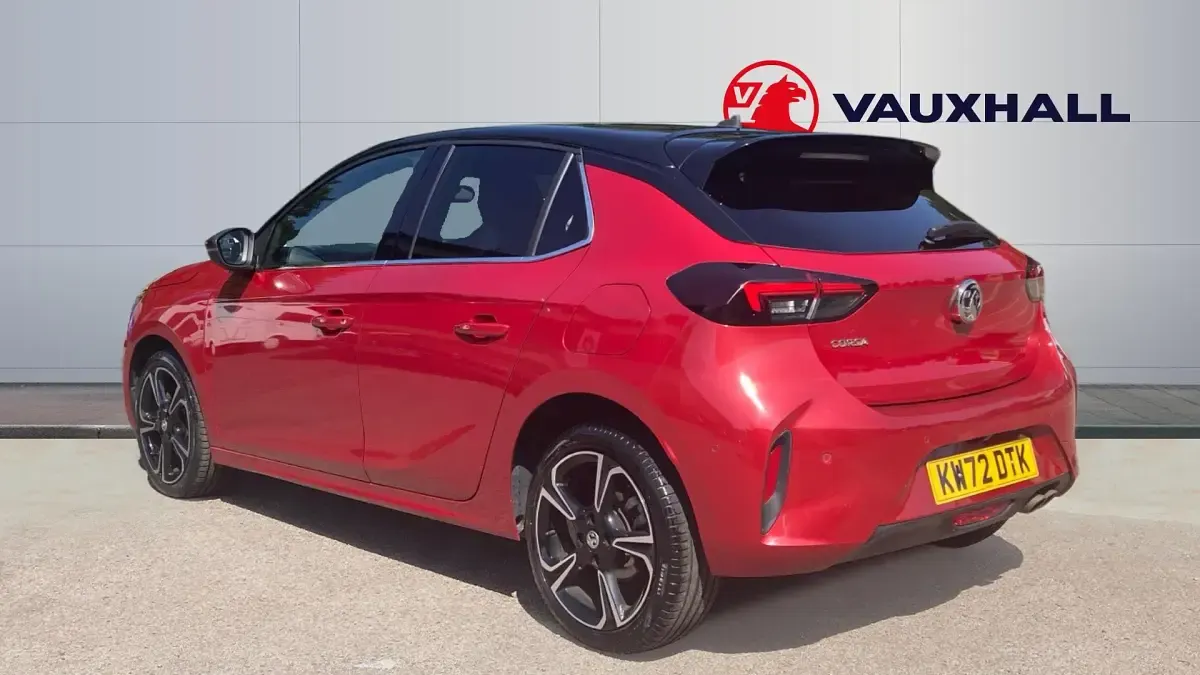 Used Vauxhall Corsa Ultimate 131 HP (96 kW) 2023 Red Hatchback
