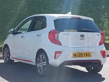 Used Kia Picanto GT-Line S 2020 White Hatchback