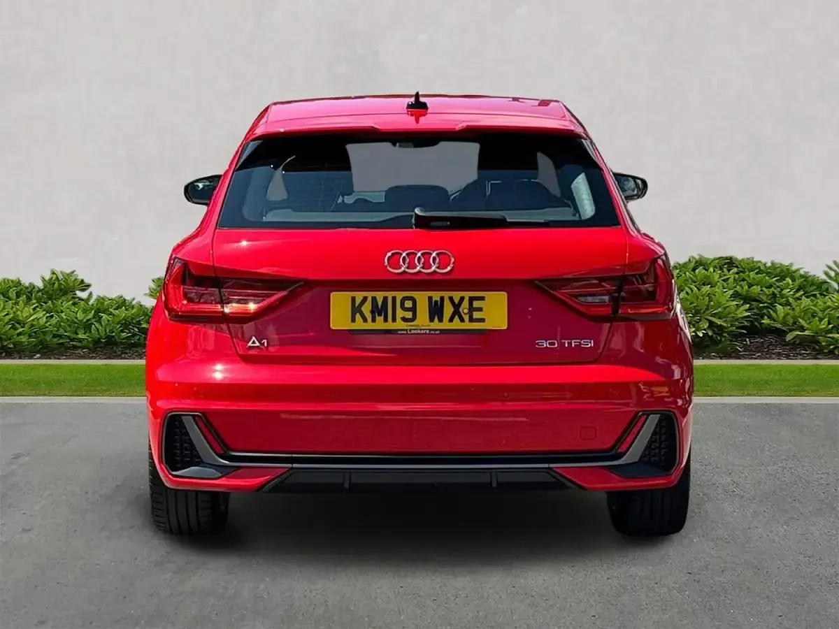 Used Audi A1 Sportback S-Line 116 HP (85 kW) 2019 Red Hatchback