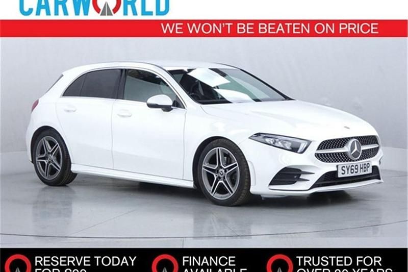 White Used 2020 Mercedes A180 AMG line Hatchback | £11,490 (Good price) - Image 1/4