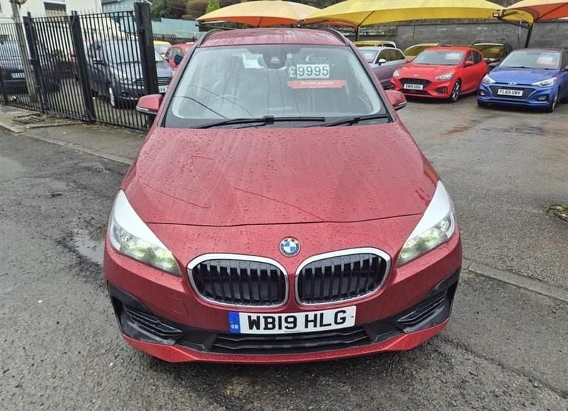 Used BMW 218 Sport Line 2019 Red Estate
