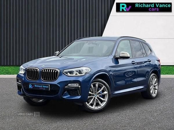 Blue Used 2018 BMW X3 M Sport SUV | £30,790 (Good price) - Image 1/4