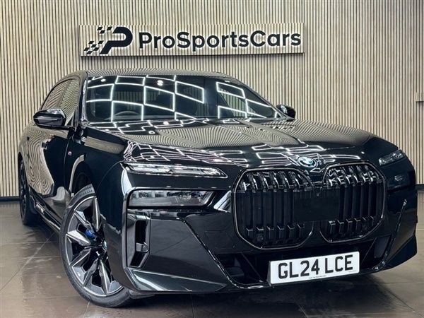 Black Used 2024 BMW i7 M Sport Sedan | £73,990 - Image 1/1