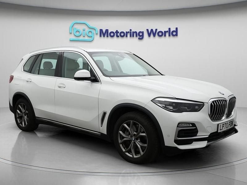White Used 2021 BMW X5 xLine SUV | £34,300 (Good price) - Image 1/4