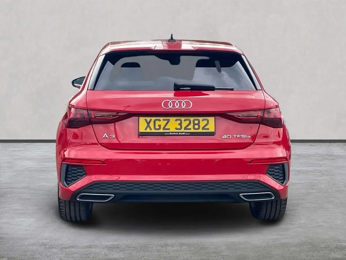 Used Audi A3 e-tron S-Line 2022 Red Hatchback