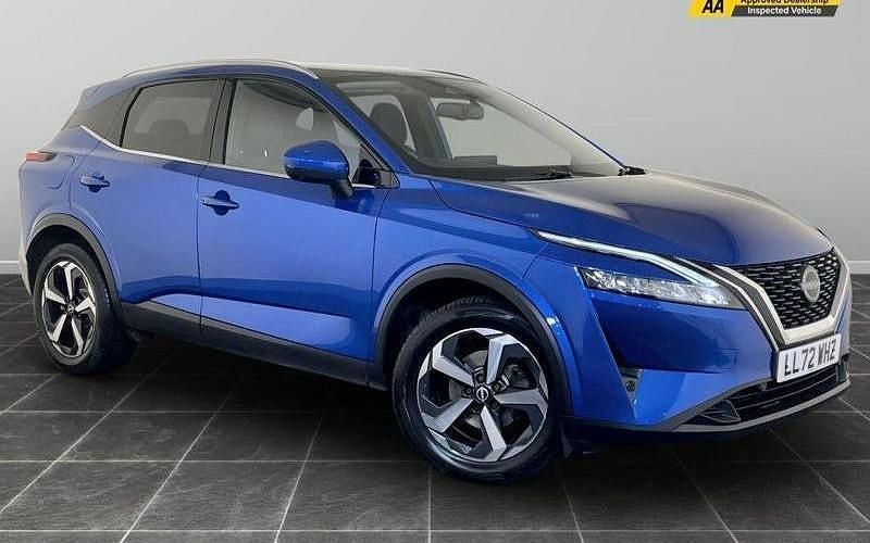 Blue Used 2022 Nissan Qashqai N-Connecta SUV | £13,495 (Good price) - Image 1/2