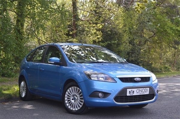 Blue Used 2010 Ford Focus Titanium Hatchback | £3,495 (Fair price) - Image 1/1