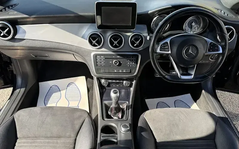 Used Mercedes CLA180 AMG 122 HP (89 kW) 2015 Black Coupe