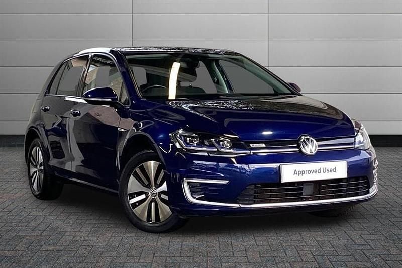 Atlantic blue Used 2019 VW e-Golf Hatchback | £9,993 (A bit pricey) - Image 1/3