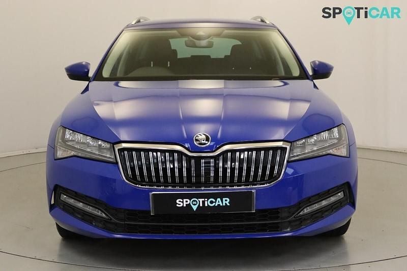 Blue Used 2022 Skoda Superb SE Technology Estate | £13,999 (Fair price) - Image 1/4