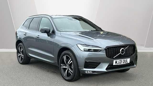 Grey Used 2021 Volvo XC60 R-Design SUV | £28,450 (Fair price) - Image 1/3
