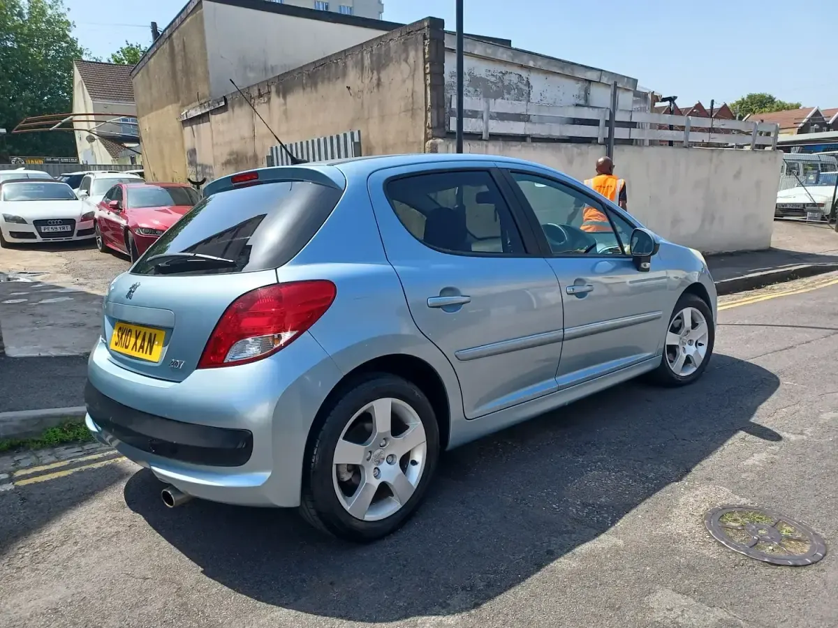 Used Peugeot 207 Sport 120 HP (88 kW) 2010 Blue Hatchback