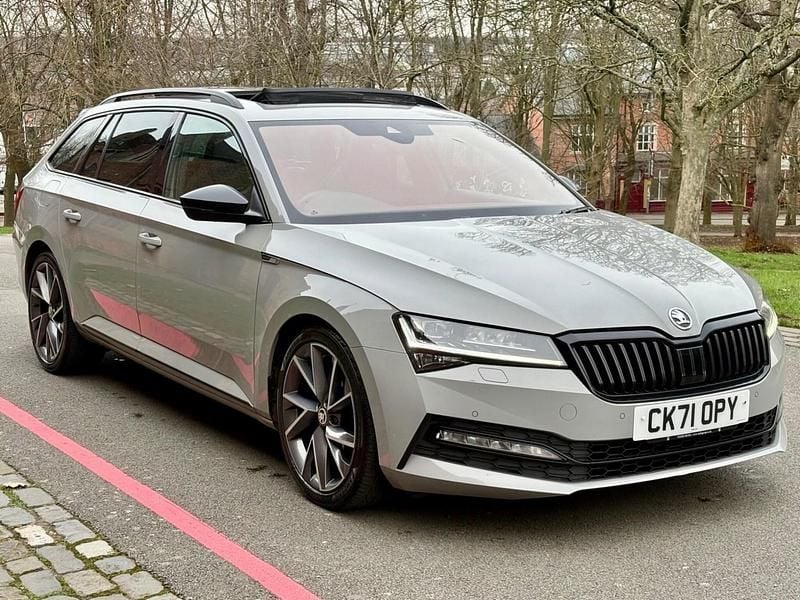 Used Skoda Superb SportlinePlus 2021 Grey Estate