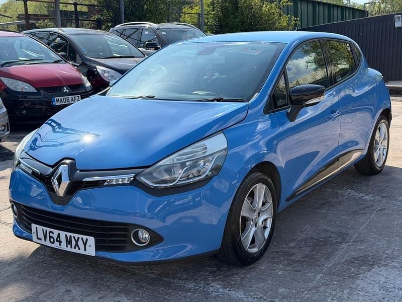Used Renault Clio IV Dynamique 2014 Blue Hatchback