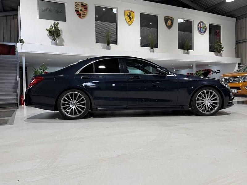 Used Mercedes S350 AMG line 2016 Blue Sedan