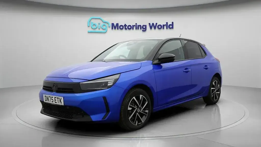 Used Vauxhall Corsa S 110 HP (80 kW) 2025 Blue Hatchback