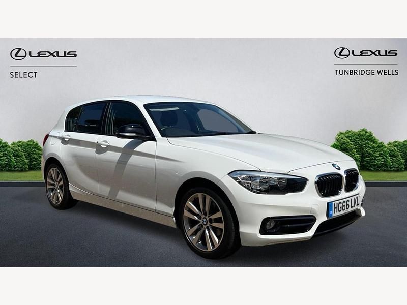 White Used 2017 BMW 118 Sport Line Hatchback | £11,295 (Good price) - Image 1/3