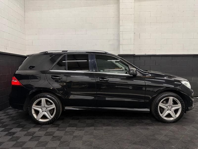 Used Mercedes ML350 AMG line 258 HP (189 kW) 2014 Black SUV