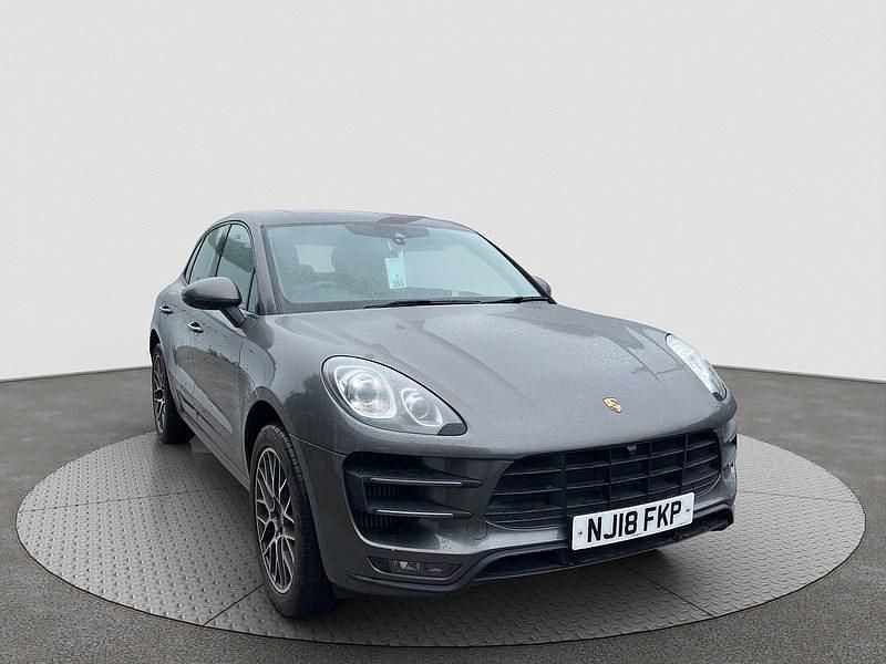 Grey Used 2018 Porsche Macan Turbo SUV | £26,295 (Good price) - Image 1/4