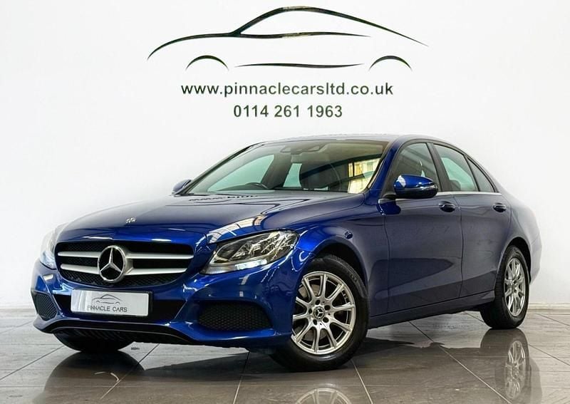 Blue Used 2017 Mercedes C200 SE Sedan | £11,790 (Good price) - Image 1/3
