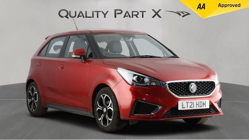 Used MG MG3 Exclusive 106 HP (77 kW) 2021 Red Hatchback