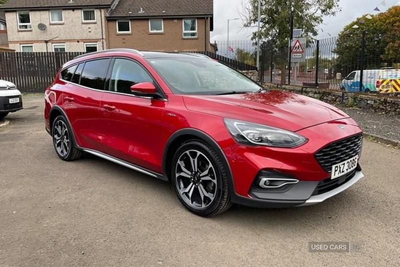 Red Used 2021 Ford Focus Active X Estate | £12,950 (Fair price) - Image 1/1