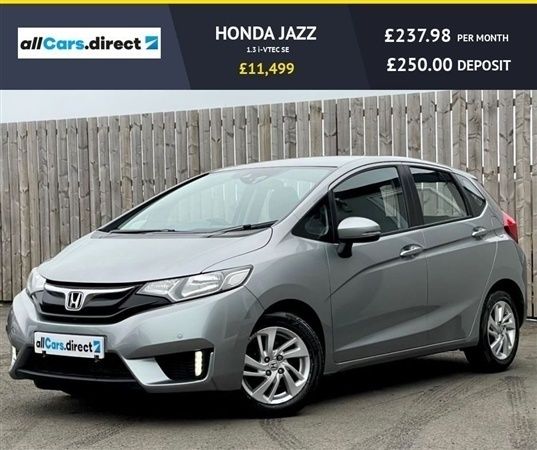 Silver Used 2017 Honda Jazz SE Hatchback | £9,999 (Fair price) - Image 1/1