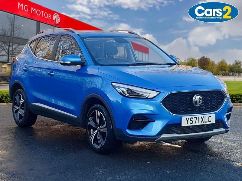 Blue Used 2022 MG ZS Excite Hatchback | £12,295 (Fair price) - Image 1/4