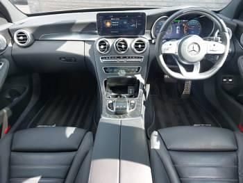 Used Mercedes C300e AMG line 320 HP (235 kW) 2021 Silver Estate