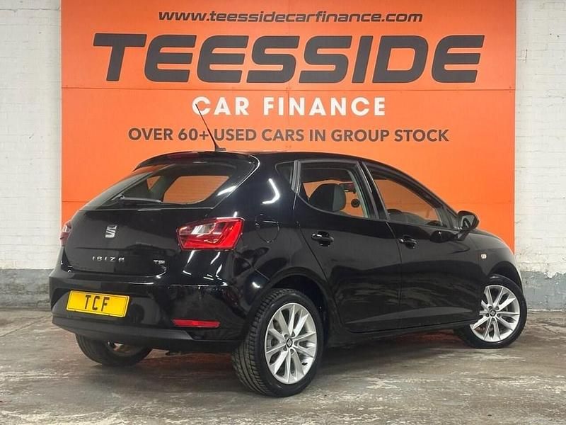 Used Seat Ibiza SE Technology 90 HP (66 kW) 2016 Black Hatchback