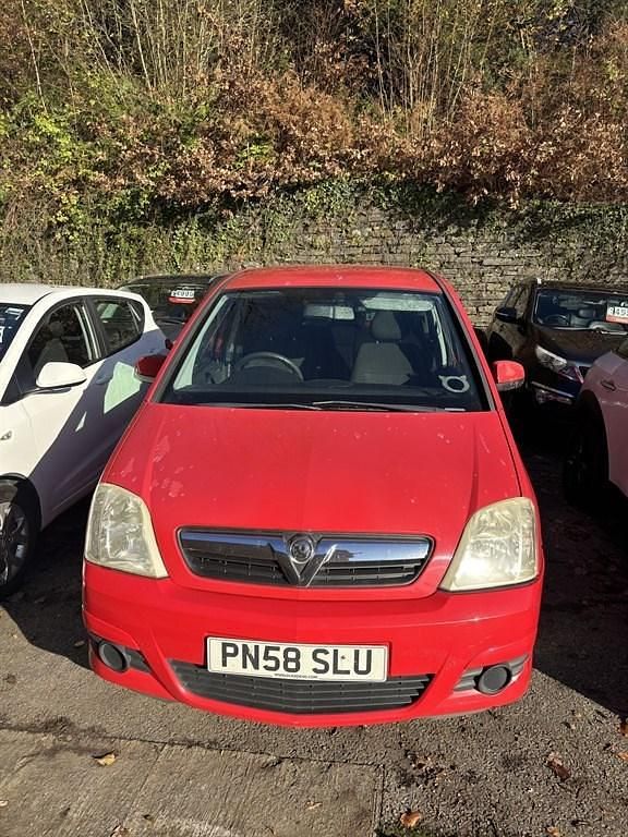 Red Used 2008 Vauxhall Meriva MPV | £295 (Super price) - Image 1/1
