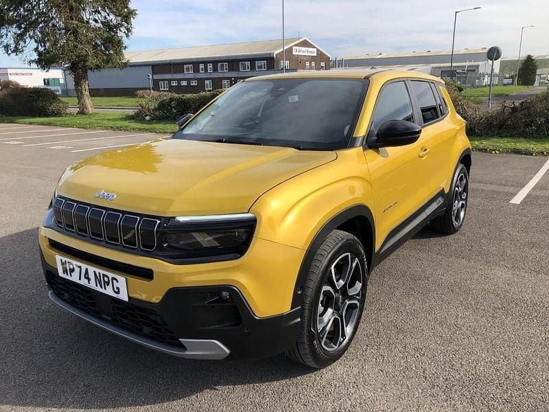 Used Jeep Avenger EV Summit 113 kW (154 HP) 2025 Yellow SUV
