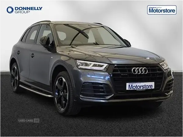 Used Audi Q5 Black Edition 190 HP (139 kW) 2019 Grey SUV
