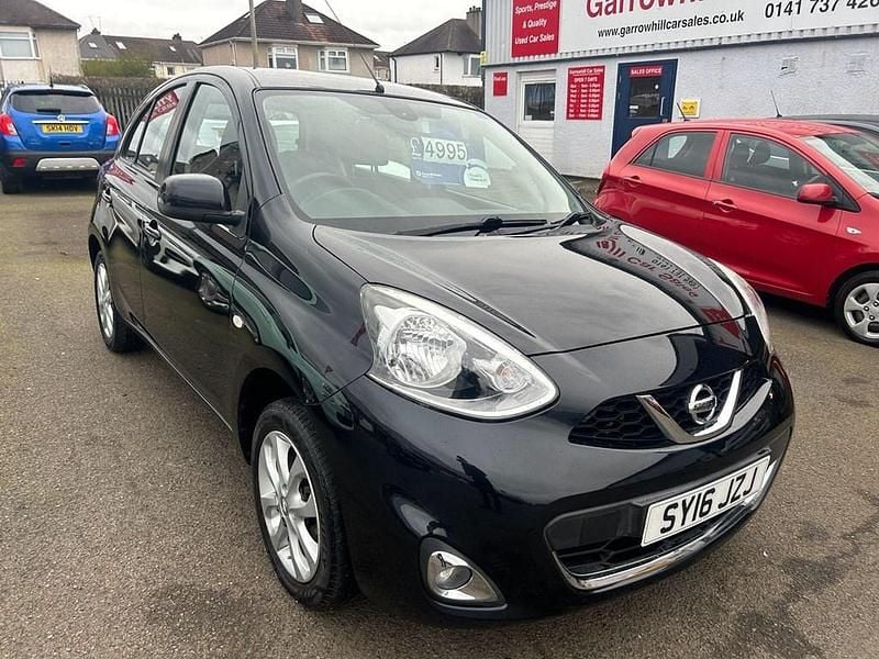 Used Nissan Micra Acenta 2016 Black Hatchback